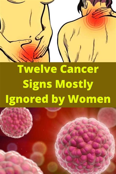 Twelve Cancer Signs Mostly Ignored By Women Yoga4daily
