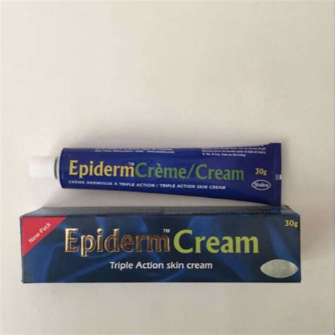 Epiderm Cream Triple Action Skin Cream Shopee Malaysia