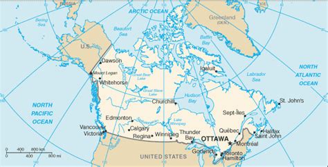 Ykearywyr Physical Map Of Us And Canada