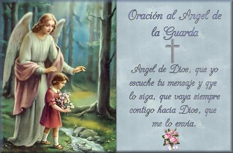 Santa María Madre De Dios Y Madre Nuestra Oración Al Angel De La Guarda