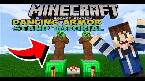 Thank you for all the support on the last video it is really blowing up right now! Minecraft | how to make dancing armor stand turorial - YouTube