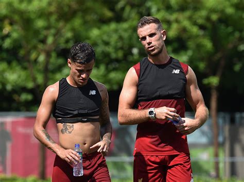 Liverpool Captain Jordan Henderson Will Talk To Philippe Coutinho But