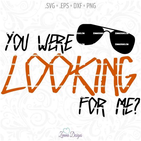 You Were Looking For Me Svg By Flamingo And Fawn Thehungryjpeg