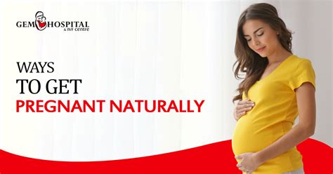 What Are The Various Ways To Get Pregnant Naturally