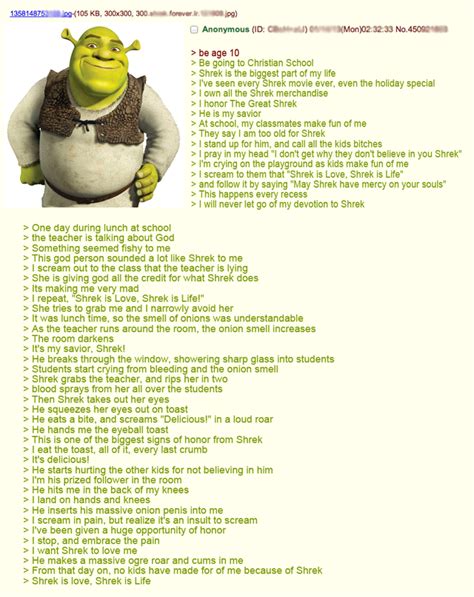Shrek My Savior Rshrekislove