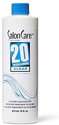 Check spelling or type a new query. Amazon.com: Salon Care 20 Volume Clear Developer: Beauty ...