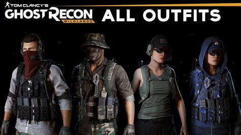 Ghost Recon Wildlands All Customizationoutfitsgears Full Showcase