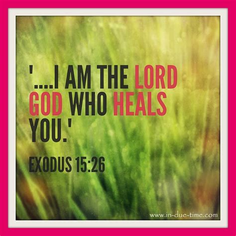 Bible Quotes On Healing Quotesgram