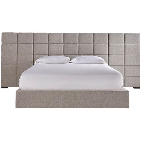 Universal Modern Bacall King Upholstered Wall Bed Mueller Furniture