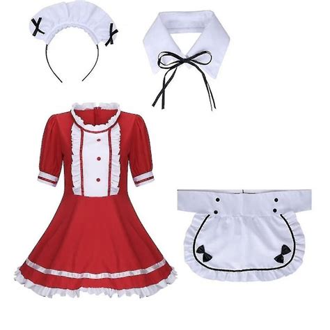 2023 Lolita Maid Costume French Maid Costume Girl Female Amin Cosplay