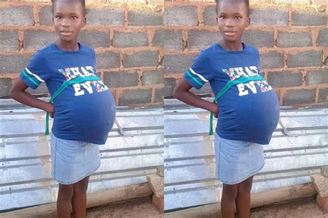 Shocking 10 Year Old Girl Heavily Pregnant Causes Massive Stir Online