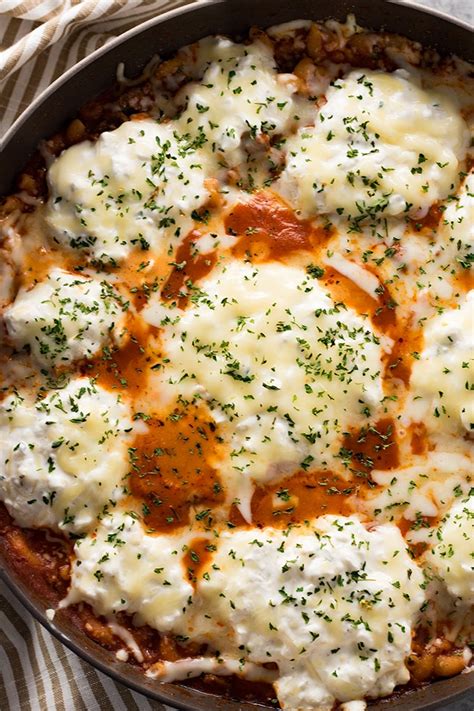 23.substitute it and a little skim milk for buttermilk in your favorite cornbread recipe. One Pan Macaroni Lasagna - The Salty Marshmallow