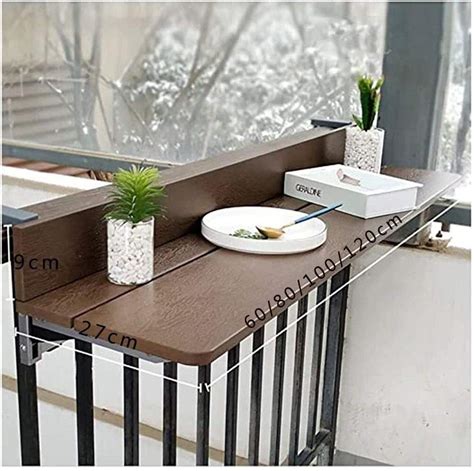 Buy Balcony Hanging Table Folding Balcony table Wall-ed Folding Table