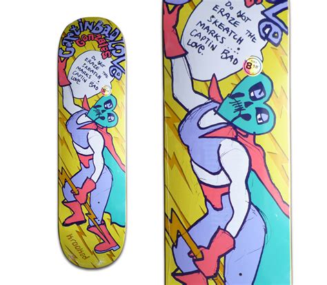 Toggle submenu for the キッズ deparment. KROOKED MARK GONZALES BAD LOVE DECK (8.18 x 32inch) クルキッド マーク ...