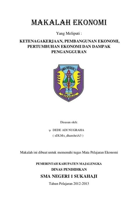 Contoh Makalah Yang Baik Dan Benar Cara Membuat Makalah Yang Baik Dan