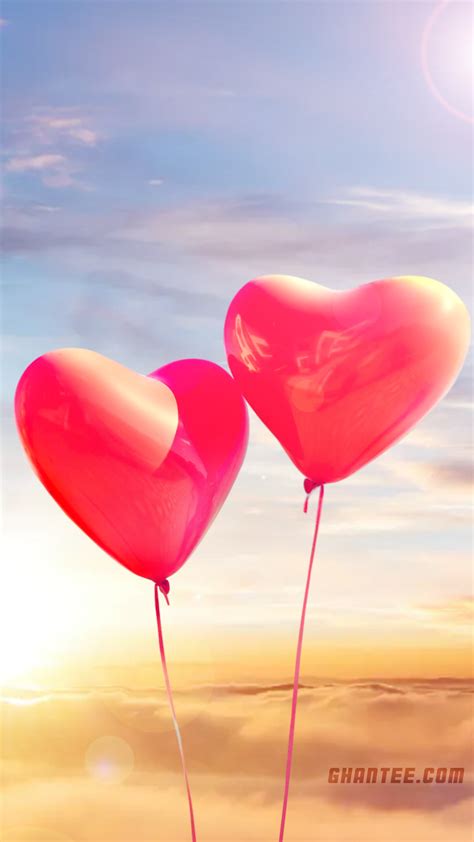 heart balloon love phone wallpaper | 1080×1920 - Ghantee