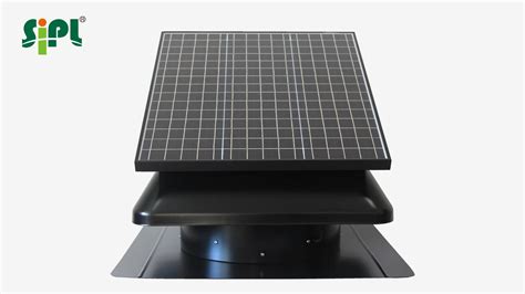 Eco Friendly 25w 12 Solar Roof Extractor Air Vent Fan With Powerful