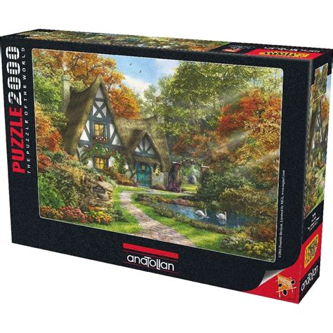 Puzzle 2000 Pièces Cottage à Lautomne Dominic Davison Anatolian