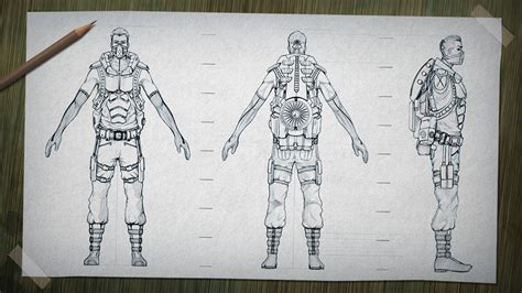 Drawing Character Model Sheets In Photoshop Pluralsight