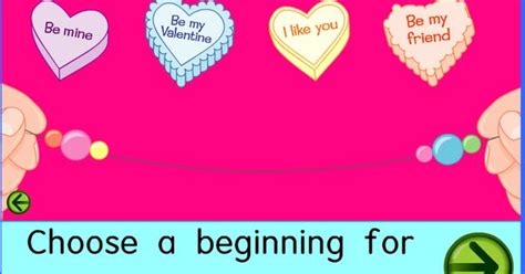 Great Interactive On Creating Valentine Sentences From Starfall