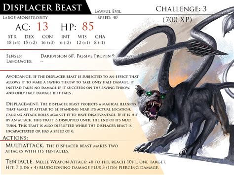 Displacer Beast By Almega 3 On Deviantart