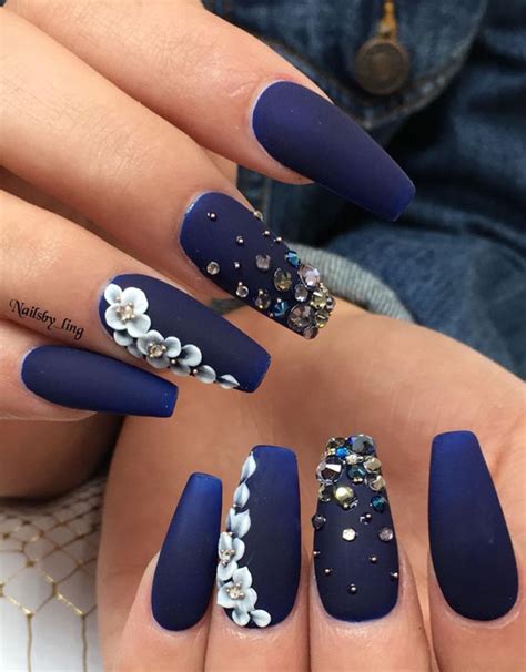Stunning Dark Blue Nail Designs Xuzinuo Page