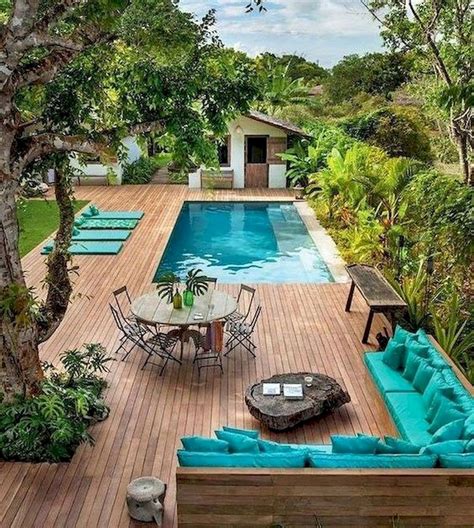 30 Awesome Backyard Swimming Pools Design Ideas 18