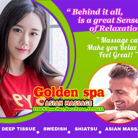 Golden Spa Asian Massage Massage Spa In Boca Raton