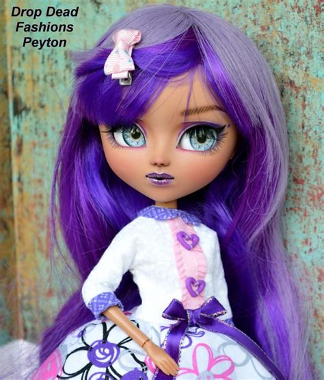 Peyton Is My 2nd Custom Mocha Mio Pullip Doll Sold Dropdeadfashions