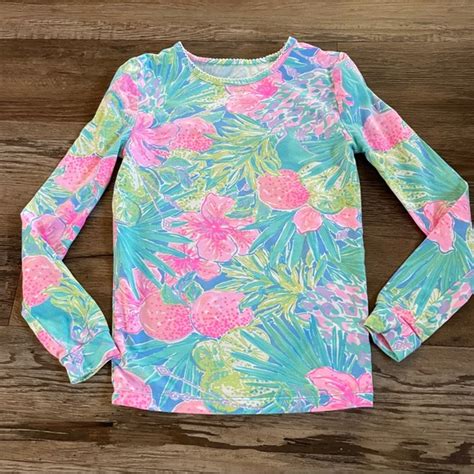 Lilly Pulitzer Shirts And Tops Lily Pulitzer Long Sleeve Top 2 Poshmark