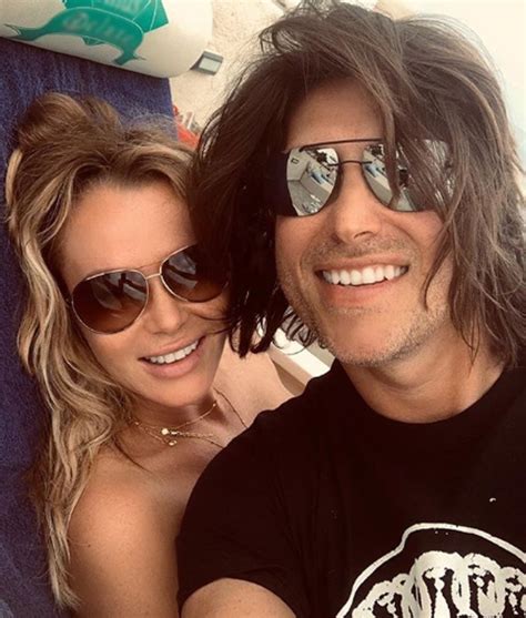 The reality tv judge and husband chris hughes are expecting their second. Amanda Holden shares VERY rare loved-up photo with husband ...