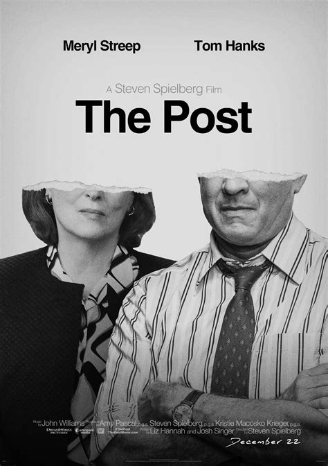 The Post - PosterSpy | Meryl streep movies, Documentary poster, Steven ...