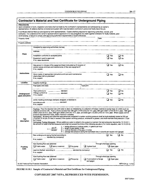 Nfpa Underground Test Certificate Fill Out And Sign Online Dochub