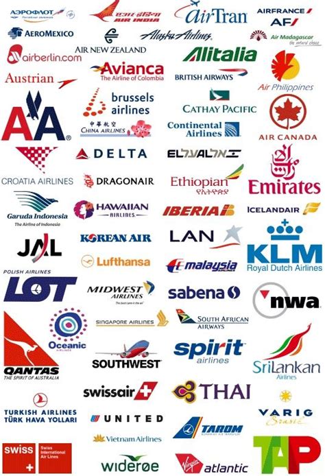 Though northwest airlines is no more having been merged into delta airlines, the logo should be remembered for its deceptive simplici. Airline logos - look out for the airlines guide for ...