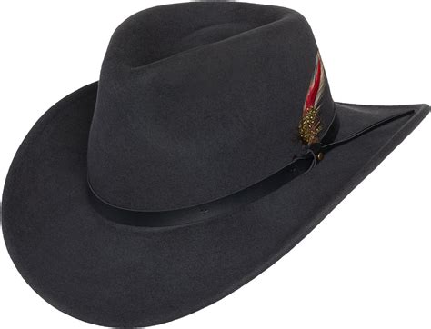 Buy Montana Crushable Wool Felt Western Style Cowboy Hat By Silver