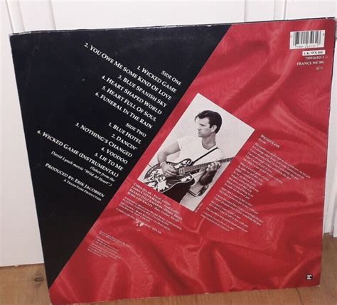 Ex Chris Isaak Wicked Game Rare Orig 1991 Pop Rock Lp Vinyl Germany