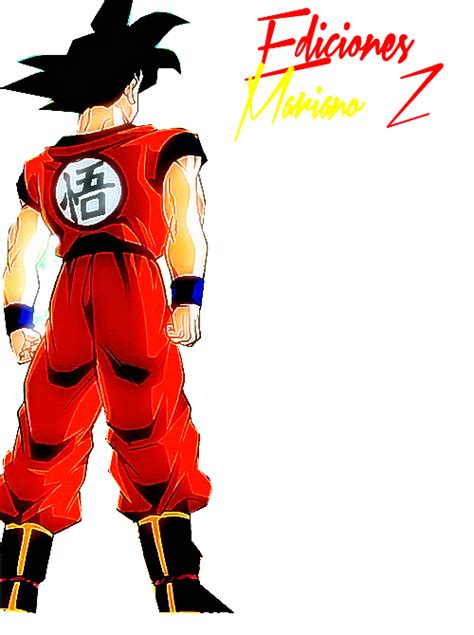 Render De Goku De Espaldas Mejorado Por Mi By Marianosaiyan On Deviantart