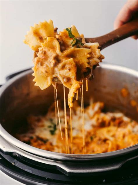 easy and delicious lasagna in instant pot recipe blogpapi