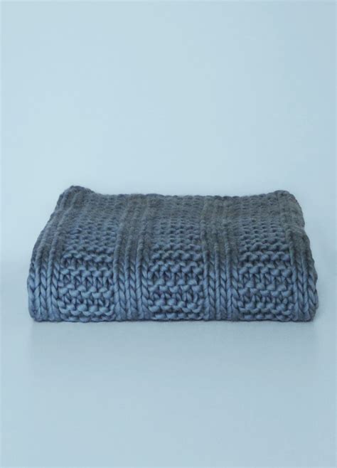 Sapphire Blanket Knitting Kits Knitting Blanket