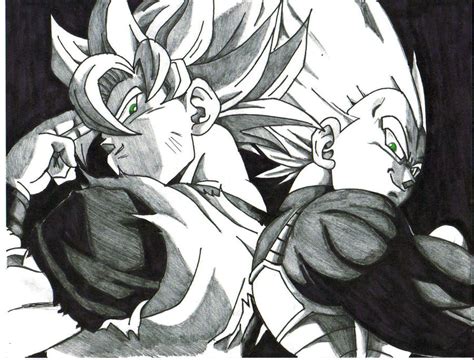 Goku And Vegeta By Trunks24 On Deviantart