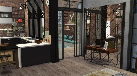 Luxury And Modern Loft Download Tour Cc Creators The Sims 4 Dinha