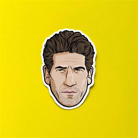 Shane Vinyl Sticker Twd Face Stickers Character Faces Decal Tv Etsy