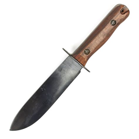 British Wwii Raf And Special Forces Survival Knife With Leather Sheath