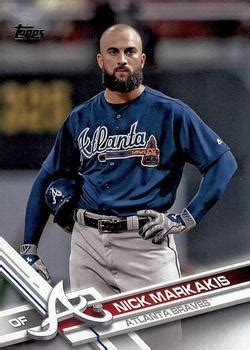 Markakis isn't in thursday's lineup for game 4 of the nlcs against the dodgers. 2017 Topps #531 Nick Markakis | The Trading Card Database | Nick markakis, Atlanta braves ...