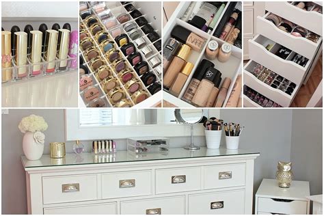 Makeup Collection Organization And Storage Vanity Tour 2014 Youtube