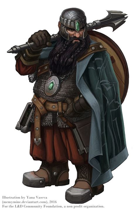 Dwarf Cleric By MeMyMine Mehr Dark Fantasy Fantasy Dwarf Heroic