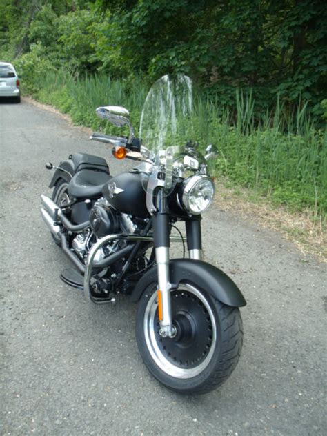 This is an extremely durable, super smooth flat black urethane polyester this is a perfect match for harley denim black. 2010 HARLEY DAVIDSON FAT BOY LOW WITH LESS THAN 600 MILES ...