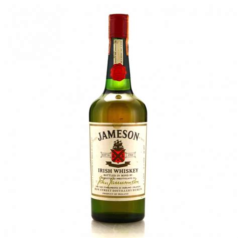 Jameson Irish Whiskey 1980s Soffiantino Import Whisky Auctioneer