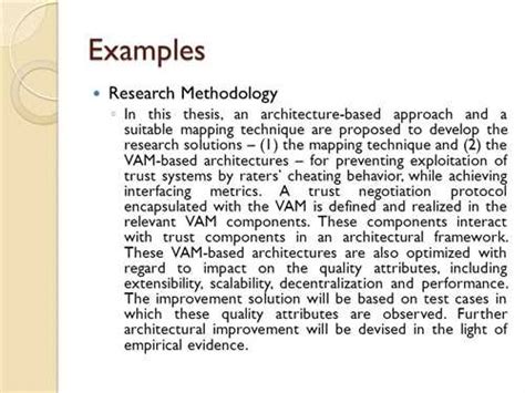 In line with the outline given above, the methodology chapter usually appears after the. 🎉 Methodology dissertation example. Dissertation Methodology Examples. 2019-01-30