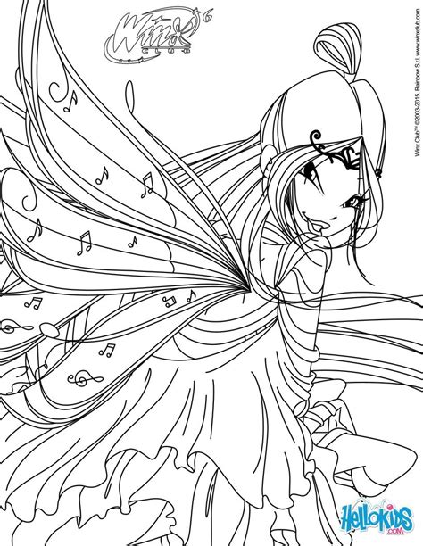 Teen titans artist research page winx cosplay les winx bloom winx club little poni fairy coloring club design anime angel. Kleurplaat Winx Bloomix